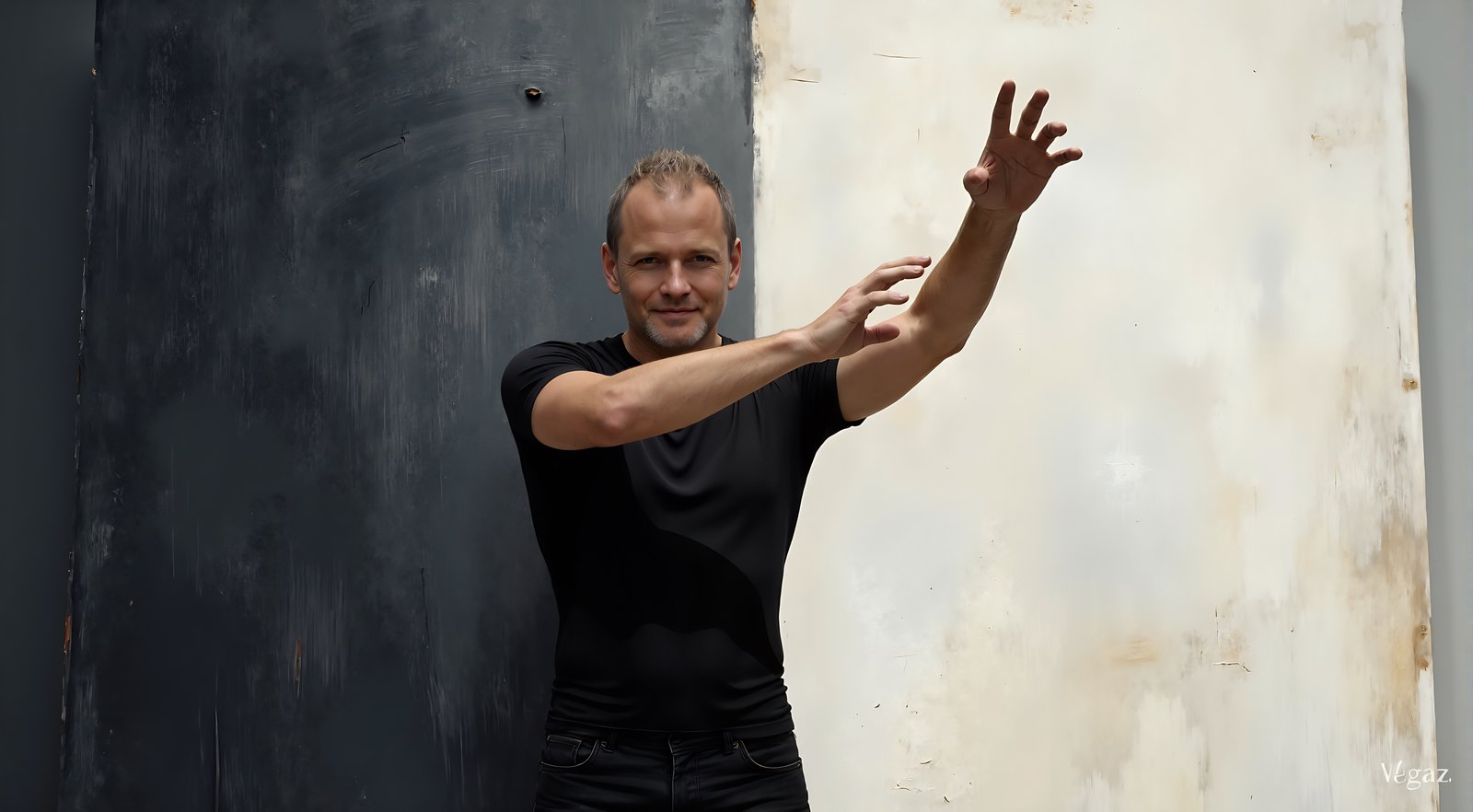 Stale Jan press photo — dynamic studio shot